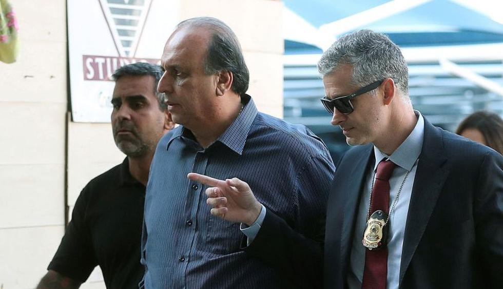 El político fue detenido en el Palacio de Laranjeiras, la residencia oficial de los gobernadores de Río de Janeiro, y conducido a la sede de la Policía Federal en el centro de la ciudad. (Foto: EFE)