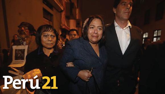 Sharmelí Bustíos tras absolución de Daniel Urresti.
