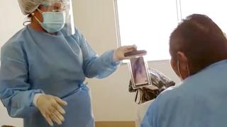 Tacna: hospital Hipólito Unanue implementa videollamadas entre pacientes y sus familiares