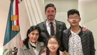 Familia de Pedro Castillo ya se encuentra en México