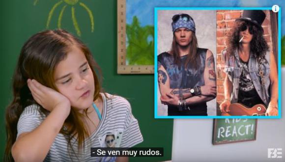Niños reaccionan a los Guns N' Roses (Captura)