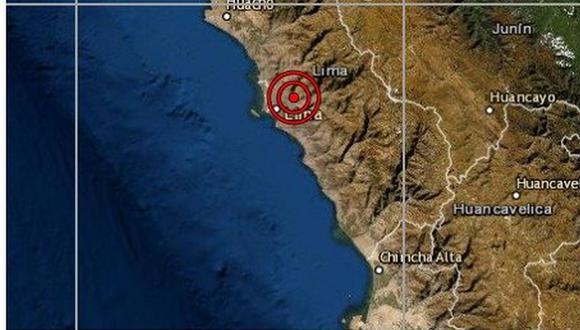 Temblor en Lima de 5.6 de magnitud no genera Tsunami, confirma La Marina.