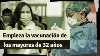 Sétima vacunatón: mayores de 32 años serán inmunizados contra el COVID-19 este fin de semana