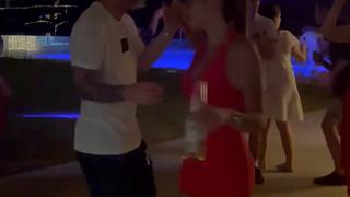 Lionel Messi se divirtió junto a su esposa Antonela Roccuzzo en la fiesta de Navidad [VIDEO]