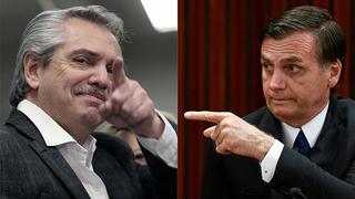 Alberto Férnandez pide a Bolsonaro estar "tranquilo", porque no piensa "cerrar la economía"