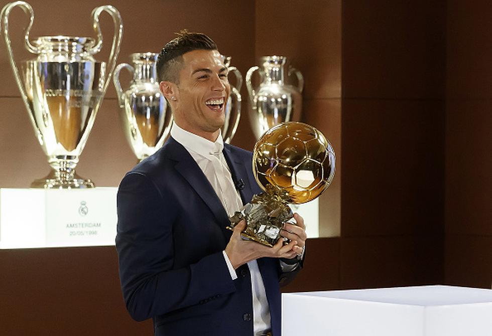 Cristiano Ronaldo buscará igualar a Messi con 5 balones de oro y repetir el plato como el mejor futbolista por segundo año consecutivo. (Getty Images)