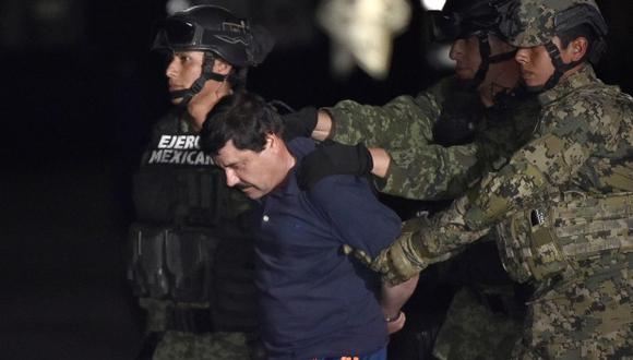 "El Chapo" Guzmán escapó de El Altiplano el 11 de julio del 2015 por un túnel que terminaba en una casa cercana a esta prisión y fue recapturado el 8 de enero de 2016 en el estado mexicano de Sinaloa. (Foto: AFP)