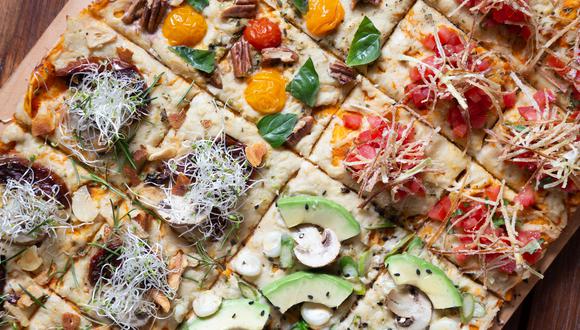 Veggie Pizza ofrece variados sabores. (Foto: Jessica Alva Piedra)