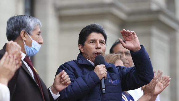 Pedro Castillo busca anular investigación por organización criminal. (Foto: Presidencia)