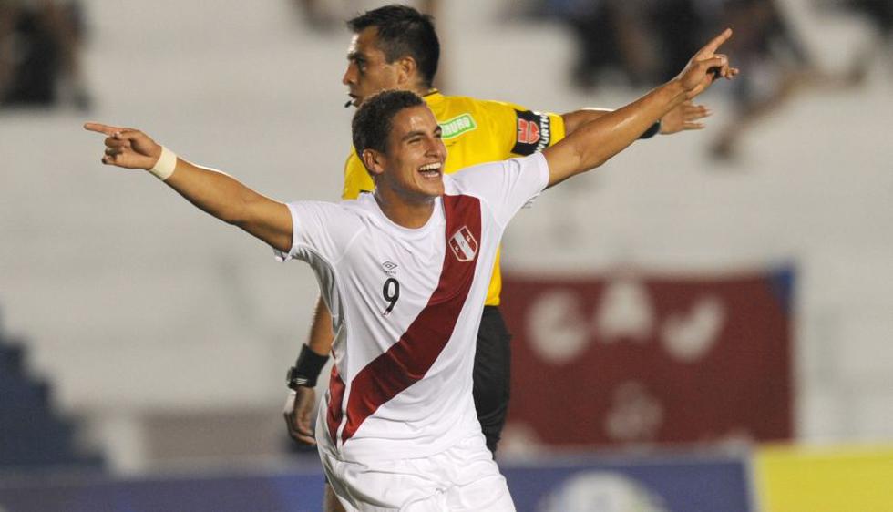 Alexander Succar marcó el gol de Perú ante Paraguay. (AFP)