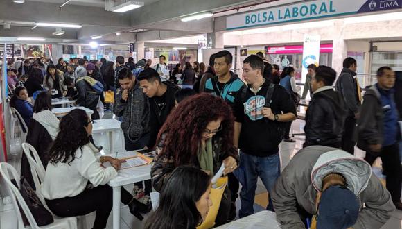 La Municipalidad de Lima recordó que, a través del programa Bolsa Laboral, ha insertado con éxito a más de 1.090 personas en puestos de trabajo. (Difusión)