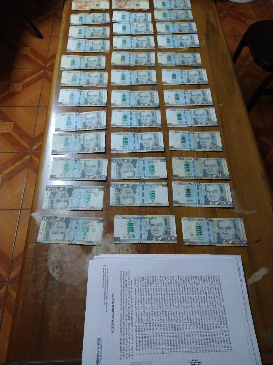 Bustamante habría solicitado la suma de 3.500 soles para dar trámite inmediato al pago de venta de toldos armables para el municipio de Pucusana, por lo cual se produjo su captura.