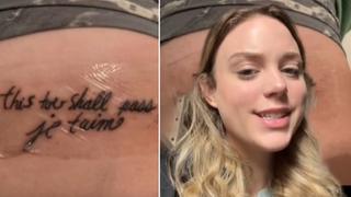Joven revela que fue a tatuarse una frase y el artista cometió un grave error de ortografía