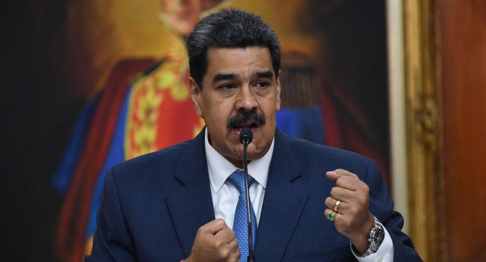 Nicolás Maduro ofreció este viernes en Caracas su primera conferencia de prensa del 2020. (AFP)