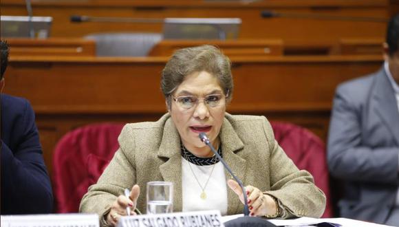 Luz Salgado señaló que hasta el momento en su agrupación no han decidido respecto a las presidencias de las comisiones. (Foto: Congreso)