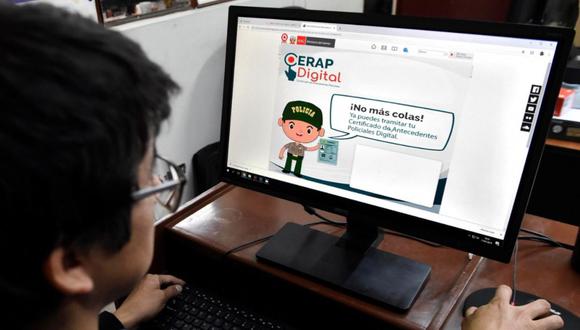 El Cerap digital fue creado y lanzado el 10 de julio del 2019. (Foto: Difusión)