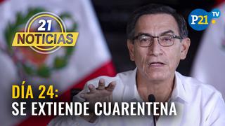 Mensaje del presidente Martín Vizcarra en día 24 Estado de Emergencia por COVID-19
