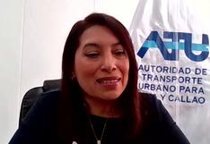 Marybel Vidal de la ATU: “Los servicios Expreso del Metropolitano serán fusionados en hora punta”
