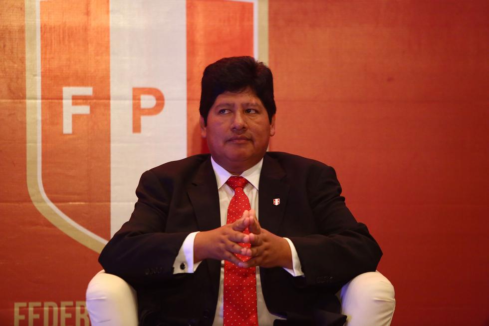 Edwin Oviedo, titular de la FPF, firmó los documentos dirigidos a la ADFP. (USI)