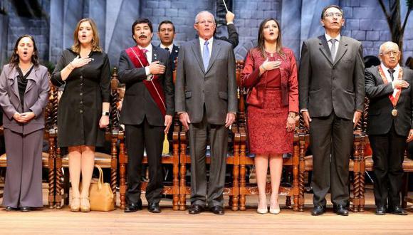 Pedro Pablo Kuczynski participó de la sesión solemne por el 476 aniversario de fundación de Arequipa. (Presidencia)