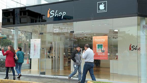 Ventas de IShop Perú, Apple Premium Reseller, todavía están concentradas en equipos de entrada como las computadoras o tablets. (Foto: GEC)