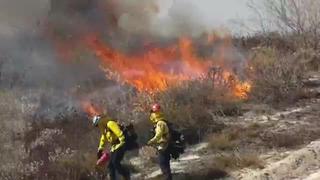 Incendio arrasa más de 4.500 hectáreas en 24 horas en el sur de California