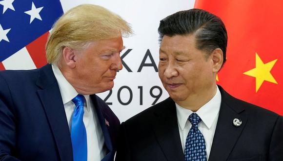 China pide a Estados Unidos que deje de inferir en la excolonia británica. En la imagen, Donald Trump y Xi Jinping. (Foto: Reuters)