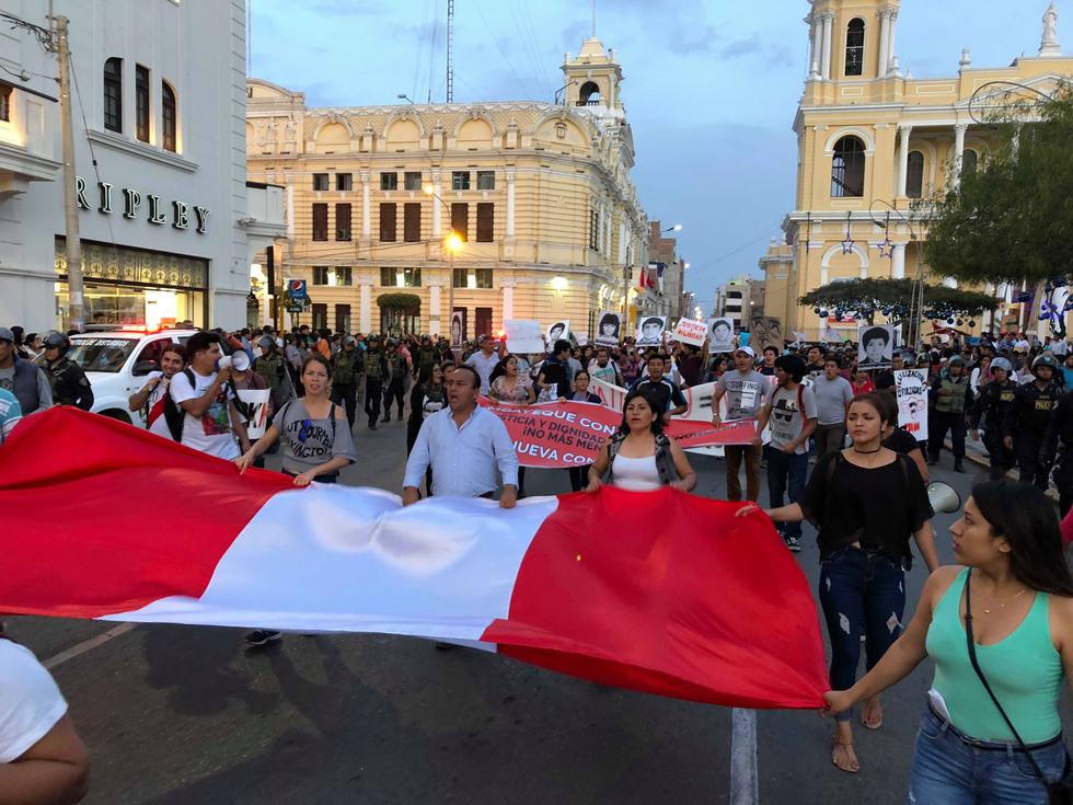 Manifestaciones en Chiclayo
