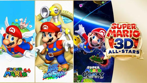 ‘Super Mario 3D All-Stars’ traerá tres títulos remasterizados a Nintendo Switch.