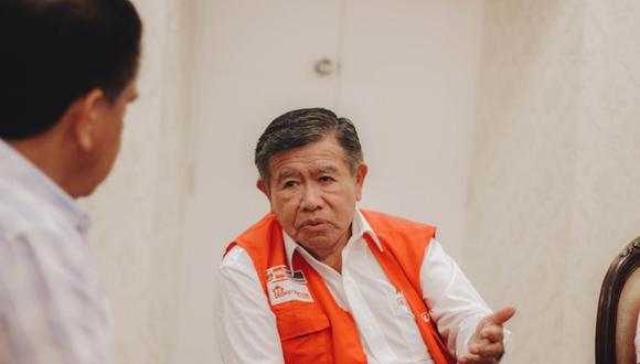Nelson Chui, director ejecutivo de la Autoridad para la Reconstrucción con Cambios, se reunió con autoridades de La Libertad.
