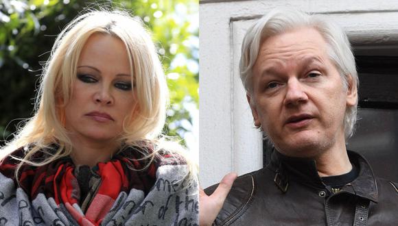 La actriz Pamela Anderson y Julian Assange mantienen un fuerte vínculo amical, según declaró en una entrevista a Fox News, tras ser vista en varias ocasiones en la embajada de Ecuador. (Foto: AP / EFE)<br><br>