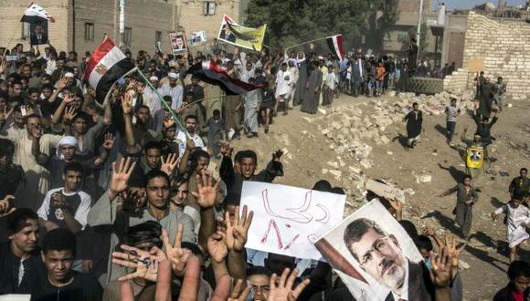 Dalga fue tierra de nadie en manos de los leales a Mohamed Mursi. (AP)