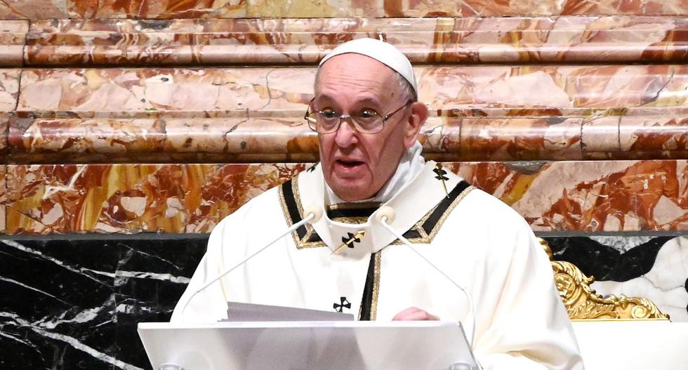 Imagen del papa Francisco. (Vincenzo PINTO / POOL / AFP).