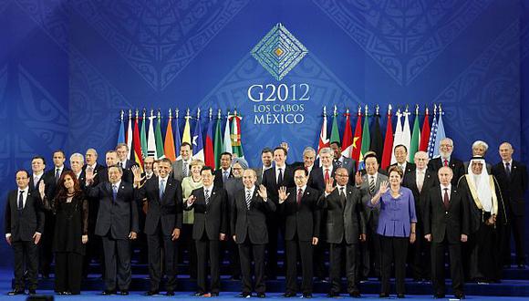Presidentes de las mayores economías del mundo se reunieron durante dos días en México. (Reuters)