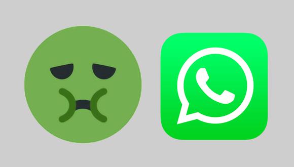 ¿Te has preguntado qué es lo que significa el emoji de la carita verde de WhatsApp? Esta es la explicación. (Foto: Emojipedia)