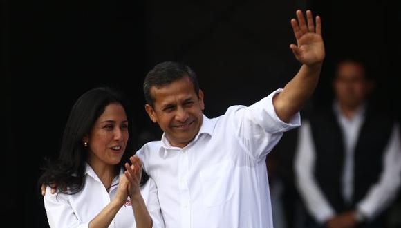 Ollanta Humala y Nadine Heredia se reunieron con sus hijos. (USI)