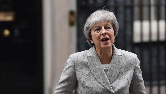La primera ministra del Reino Unido, Theresa May, regresará a Bruselas el sábado para continuar las negociaciones.(Foto: EFE)
