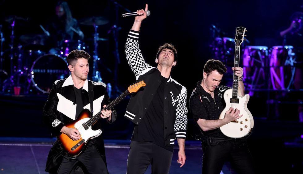 Así será la primera gira mundial de los Jonas Brothers tras su regreso a los escenarios. (Foto: AFP)
