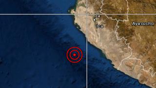 Ica: sismo de magnitud 4,8 alarmó a los ciudadanos