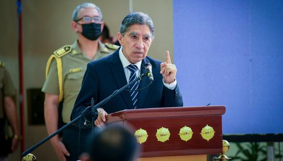 Avelino Guillén, ministro del Interior, dio una serie de acciones frente a esta problemática. (Foto: Mininter)