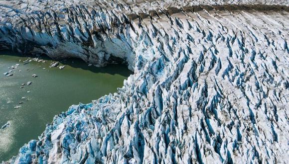 Estudio de la Universidad Estatal de Ohio determinó que el derretimiento del casquete glaciar en Groenlandia es irreversible. (Foto: AFP)