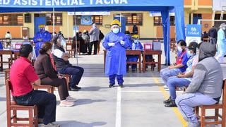 Tacna es la primera región del país en vacunar a ciudadanos de 40 a 49 años contra el COVID-19