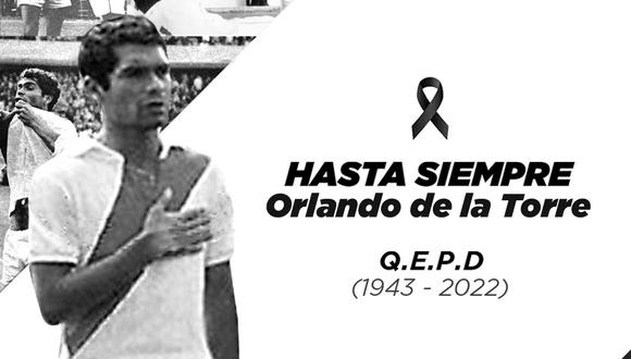 Orlando ‘Chito’ de la Torre falleció a los 78 años. (Foto: FPF)