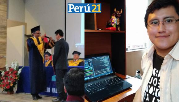 Honorio Apaza, el ingeniero peruano que investiga la inteligencia artificial. (Foto: Composición Ig/ @honorio.apaza).