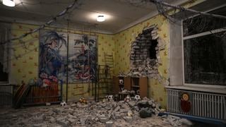 Bombardean una guardería en Ucrania mientras los niños tomaban desayuno