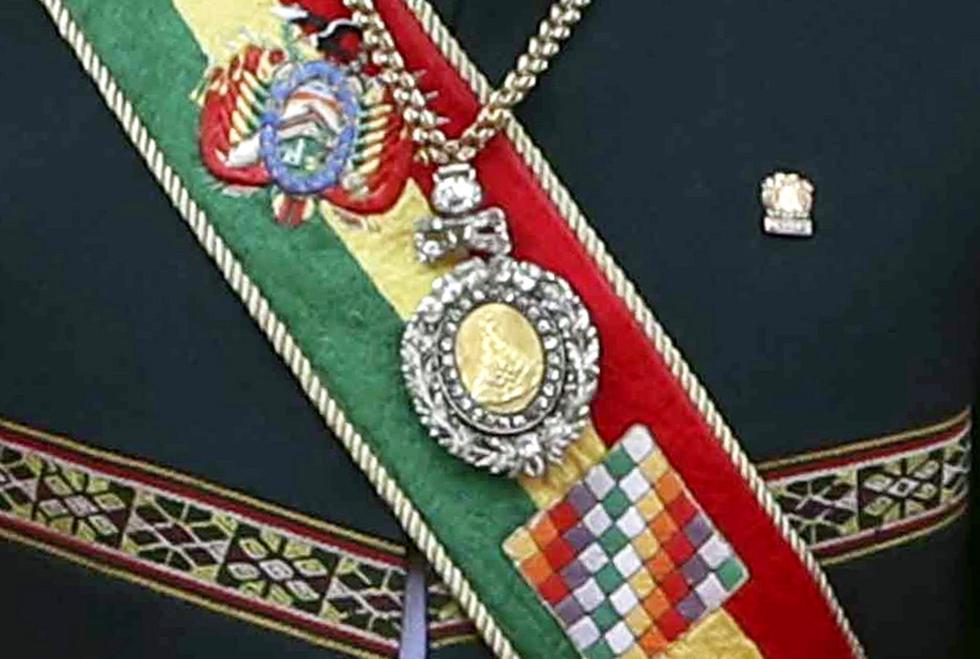 Medalla presidencial de Bolivia (EFE)