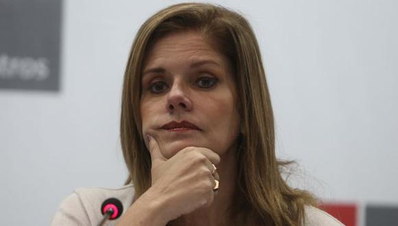 La primera ministra Mercedes Aráoz negó que su campaña electoral de 2011 haya recibido aportes de Odebrecht. (Perú21)