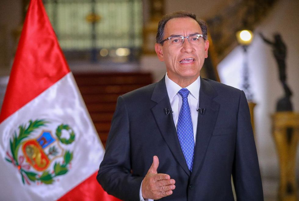 Martín Vizcarra fue enfático al pedir la cuestión de confianza para aprobar la reforma judicial. (Palacio de Gobierno)