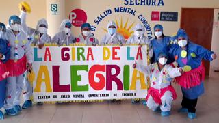 Centro de salud mental en Piura llevó diversión a los médicos mediante la “Gira de la Alegría” [FOTOS]
