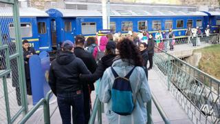 Reanudarán servicios del tren Cusco-Machu Picchu esta tarde tras suspensión de huelga